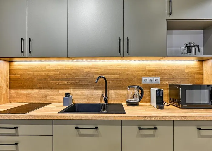 Belle View & - Centrum - By Royal Aparts 아파트 스클라르스카포렘바