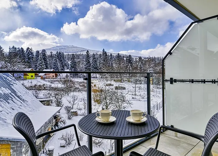 Apartment Belle View & - Centrum - By Royal Aparts Schreiberhau